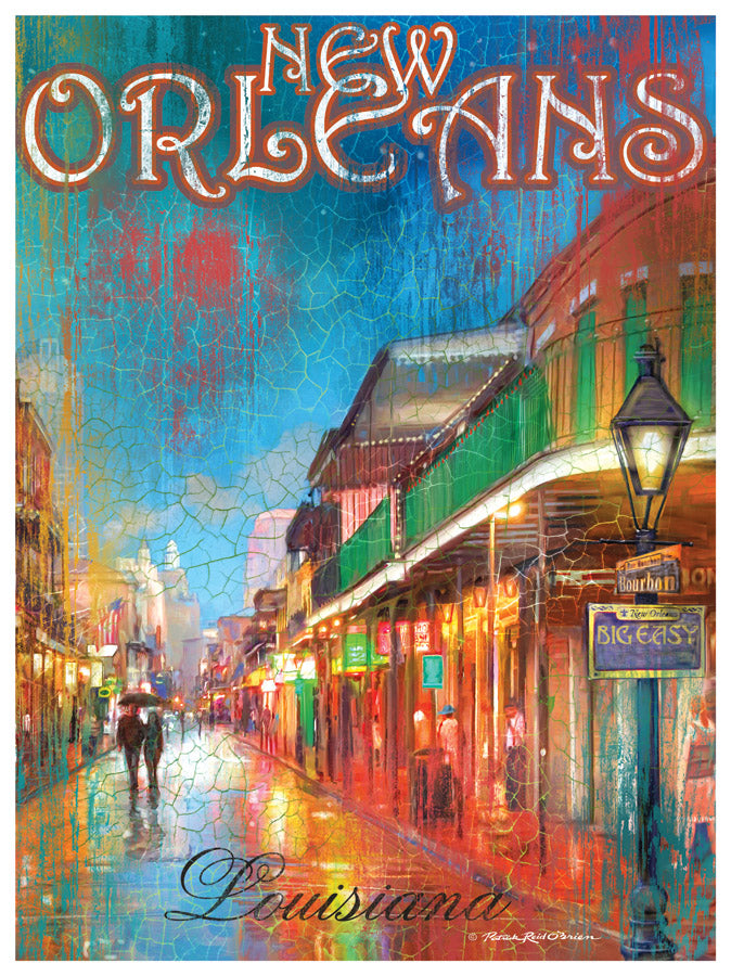 New Orleans Louisiana | Personalized World Travel Art – Patrick