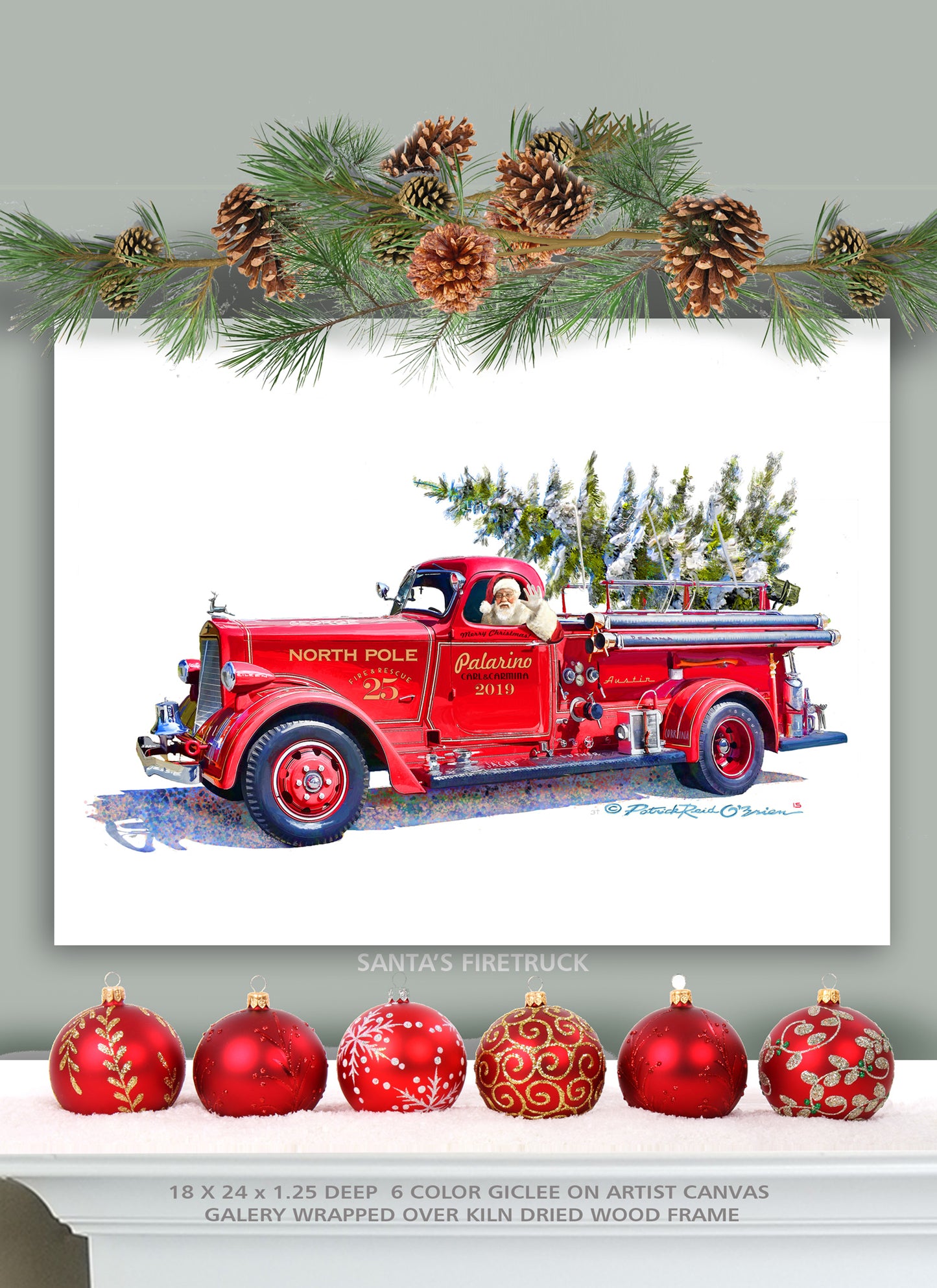 Santa's Fire Truck