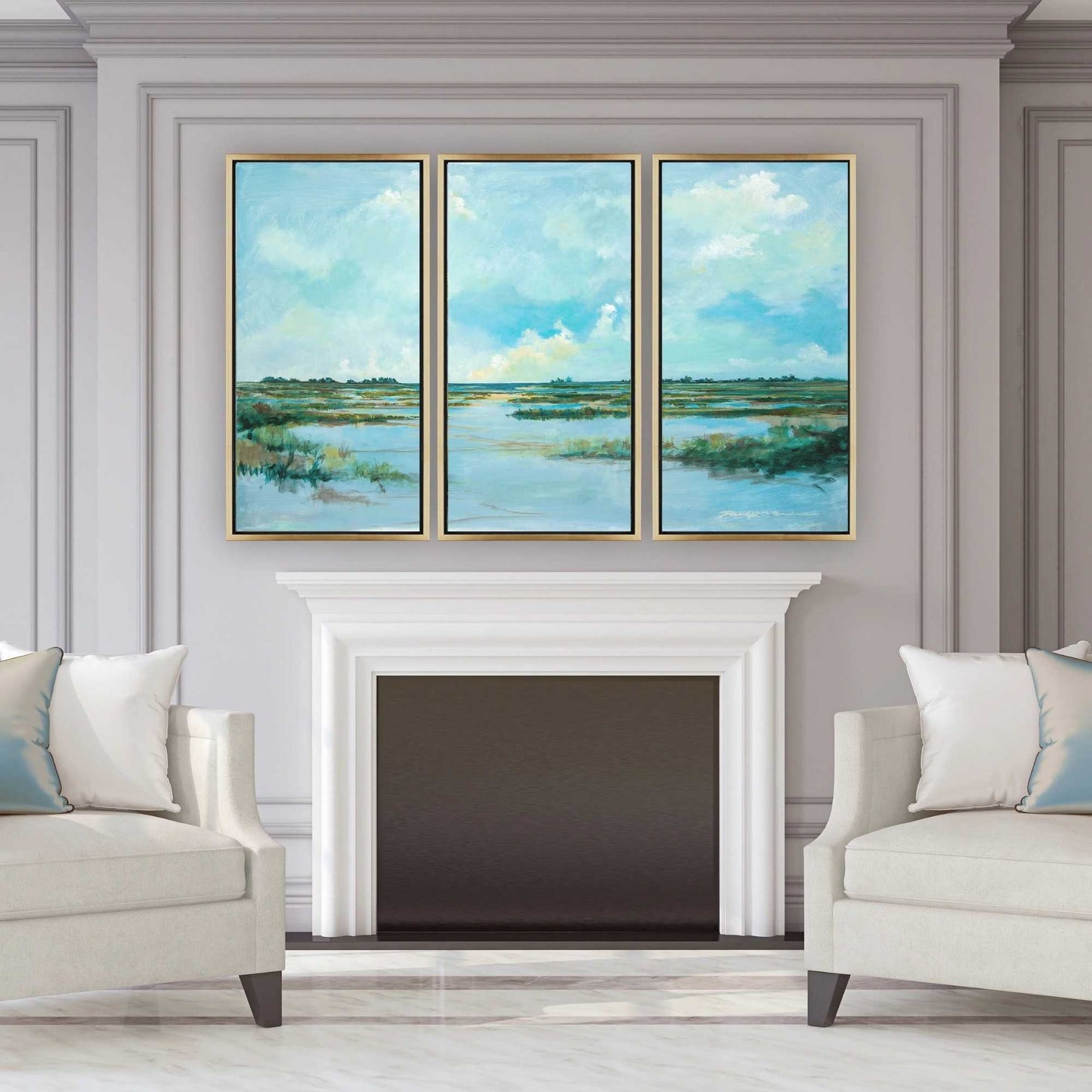 Night Moves-Lowcountry Giclee Canvas Print by Patrick Reid O’Brien