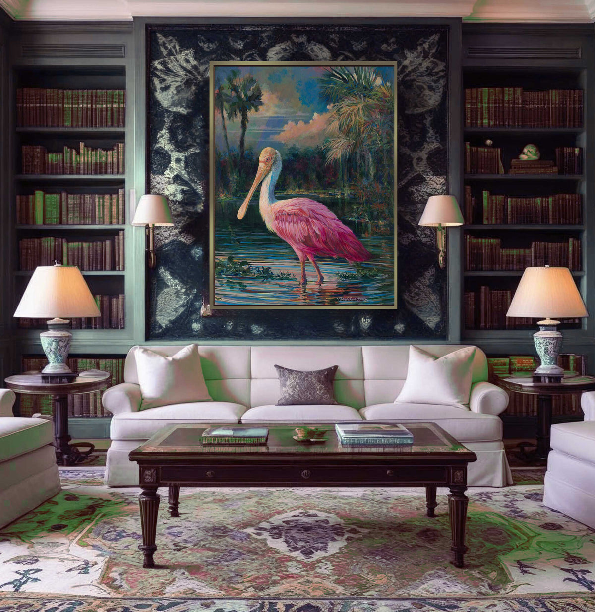 The Roseate Spoonbill
