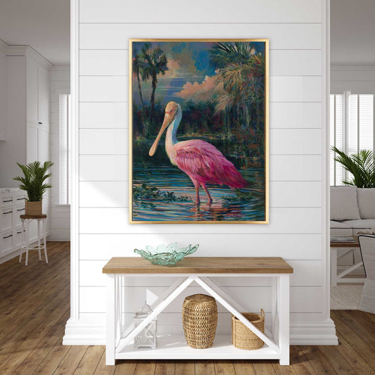 The Roseate Spoonbill