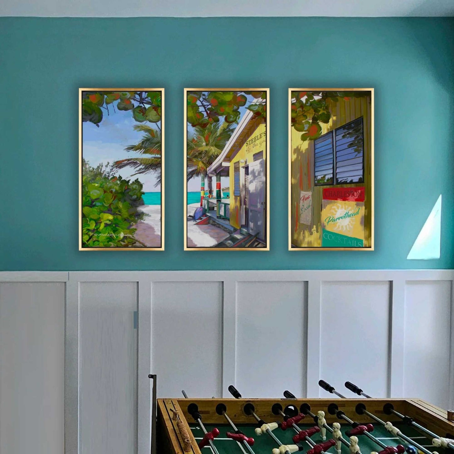 Gone ’Til Sunset – Tropical Coastal Art by Patrick Reid O’Brien