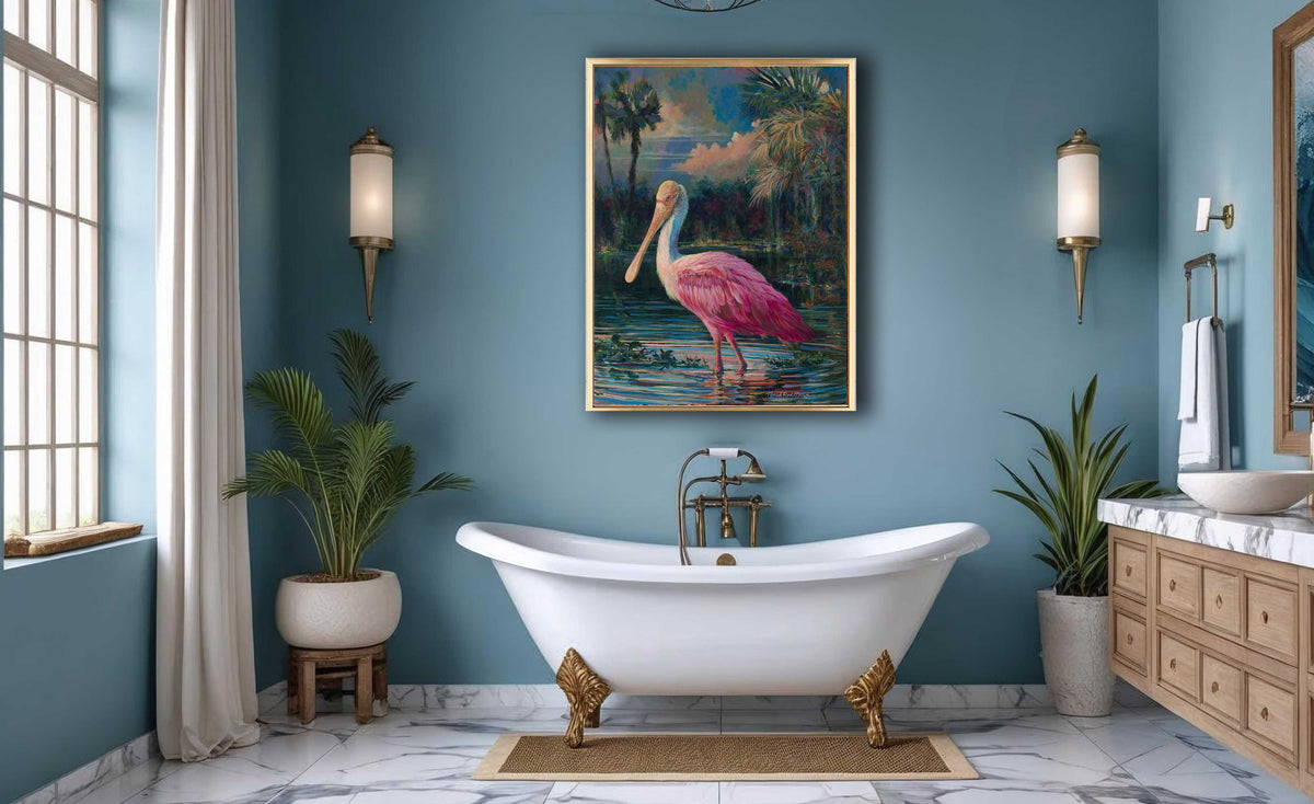 The Roseate Spoonbill