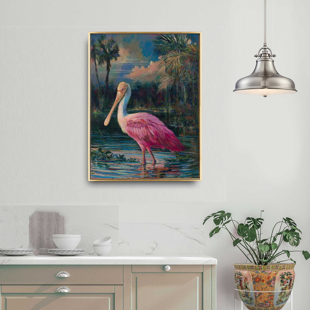 The Roseate Spoonbill