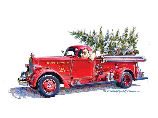 Santa's Fire Truck