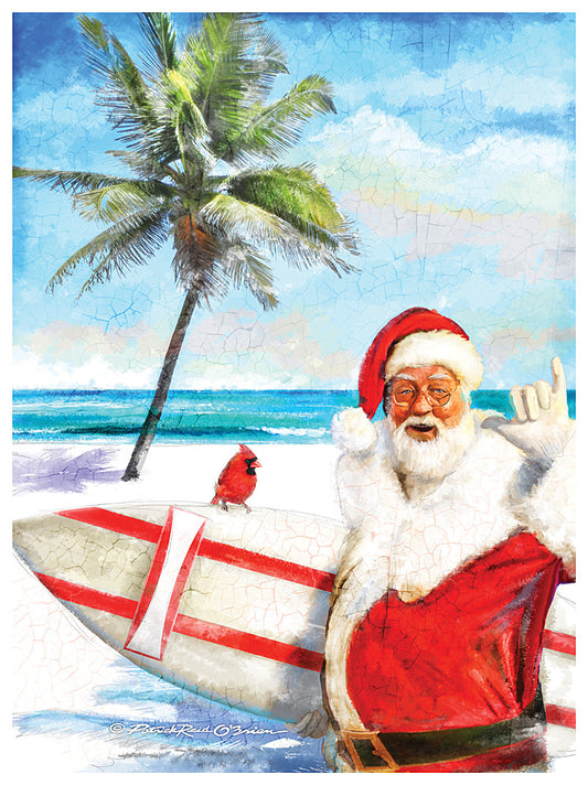 Surf's Up Santa