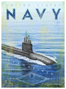 US Navy Silent Service Submariner