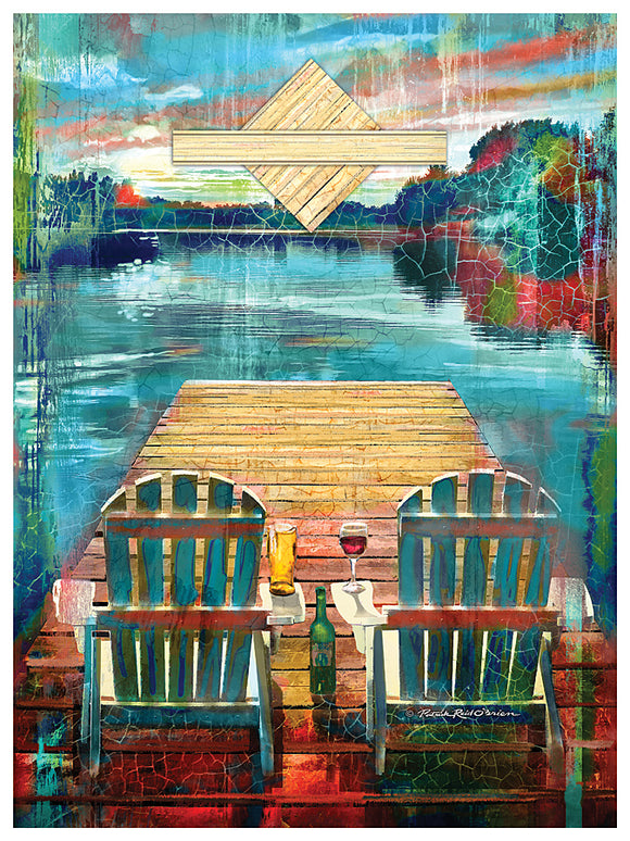 Paradise at the End of the Dock (Blank)