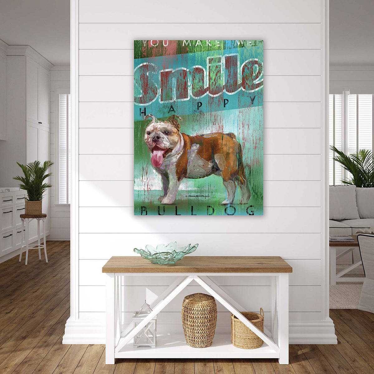 Happy Bulldog