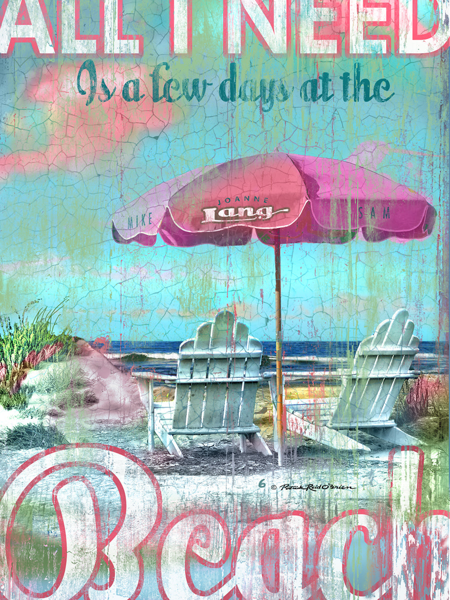 All I Need is a Few Days at the Beach