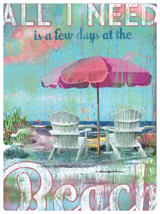 All I Need is a Few Days at the Beach