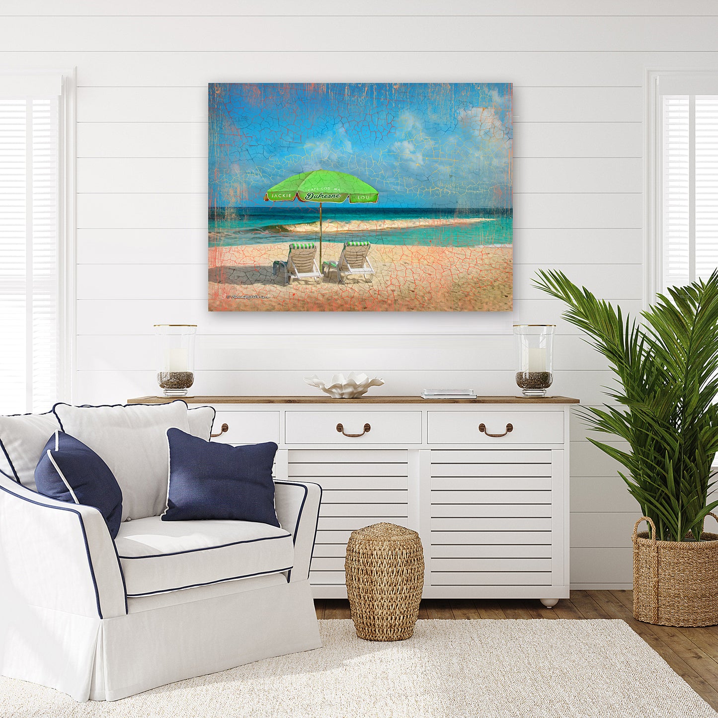 Soothing coastal scene of waves lapping at the shore .