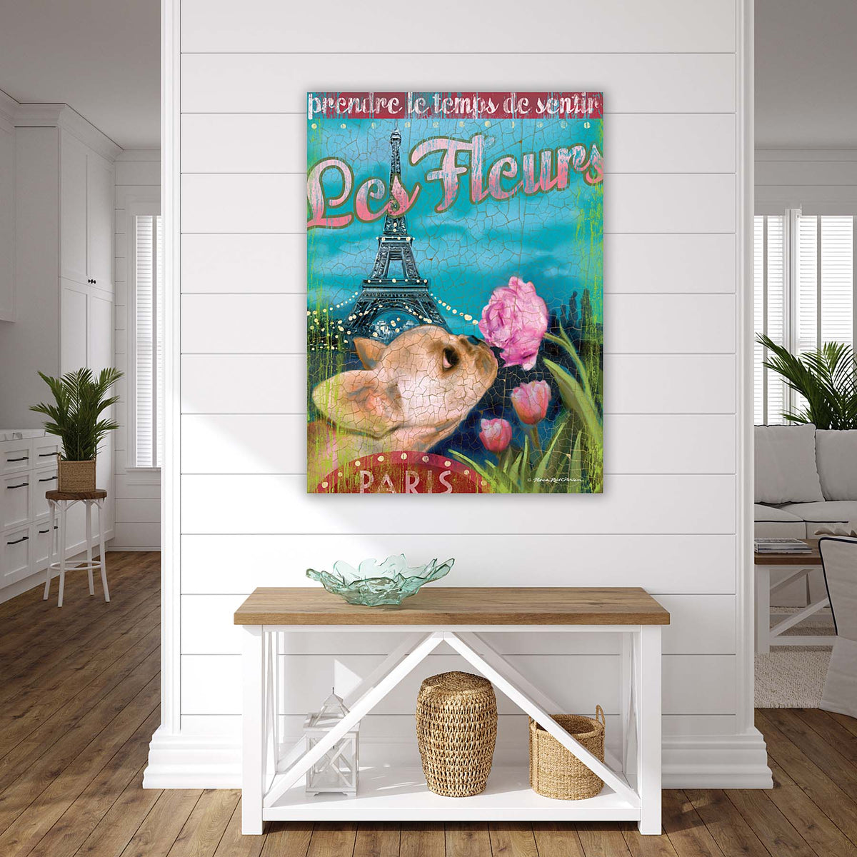 Frenchie Les Fleurs