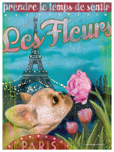 Frenchie Les Fleurs