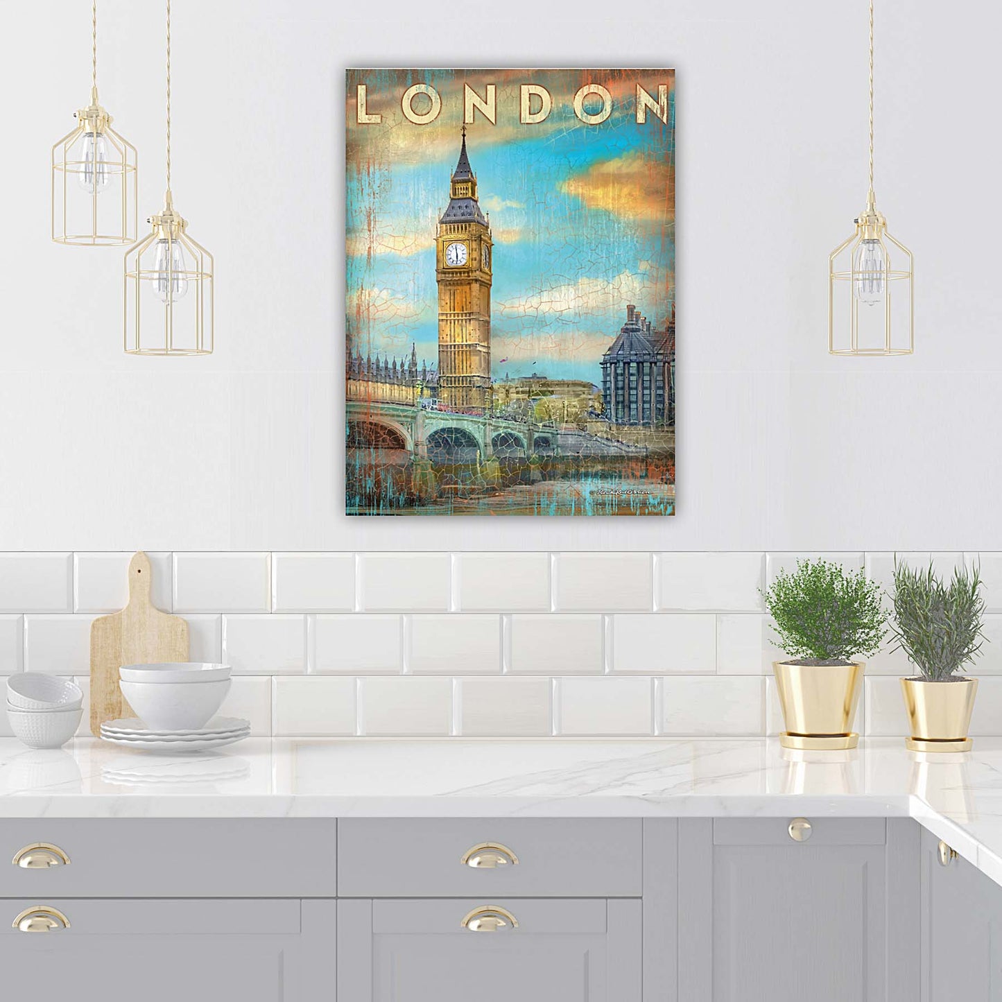 Big Ben in the City of London