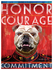 Marine (Honor, Courage and Commitment)