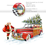 Christmas Woody Car