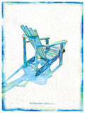 Navy Beach Chair